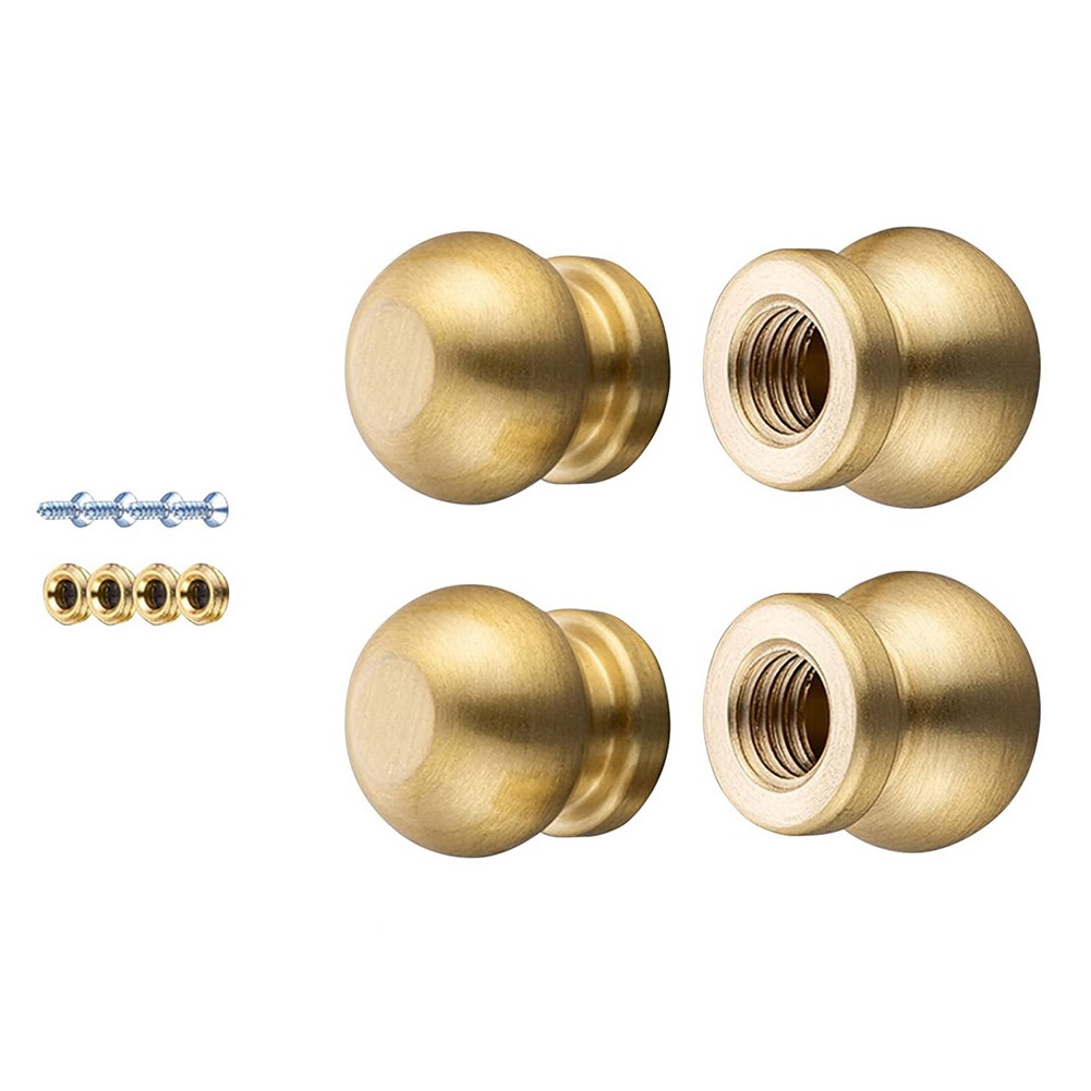 Display Risers Set - Set di 4 piedini in ottone