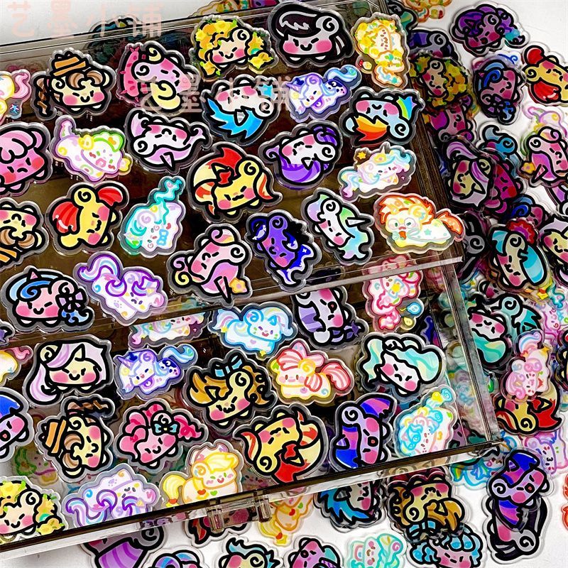 Display Case Acrylic - My Little Pony Pezzi Acrilici Monostrato