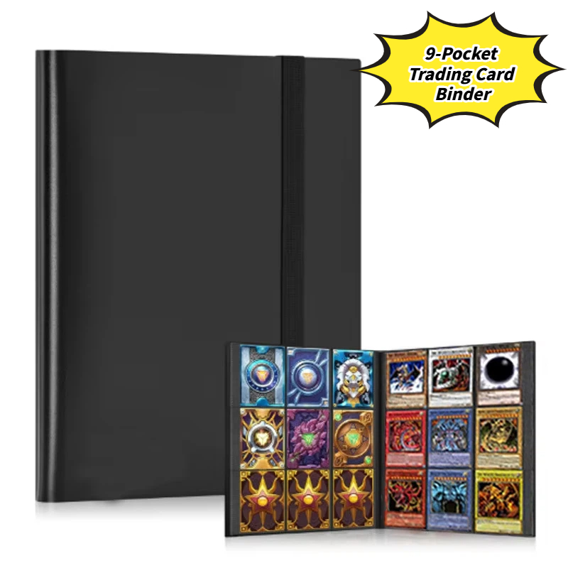 Pokemon Binder Card - Raccoglitore per Carte Collezionabili a 9