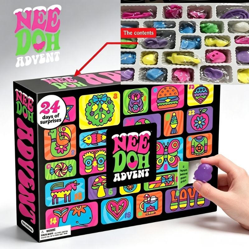Mystery Box Blind Bag - Nuovo Calendario dell'Avvento di Natale Needoh
