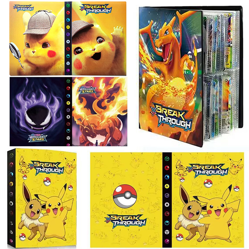 Pokemon Binder Card - 240PCS Album per Carte da Collezione