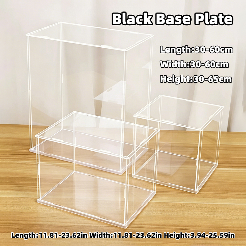 Display Case Acrylic - Espositore in Acrilico Trasparente Assemblato con