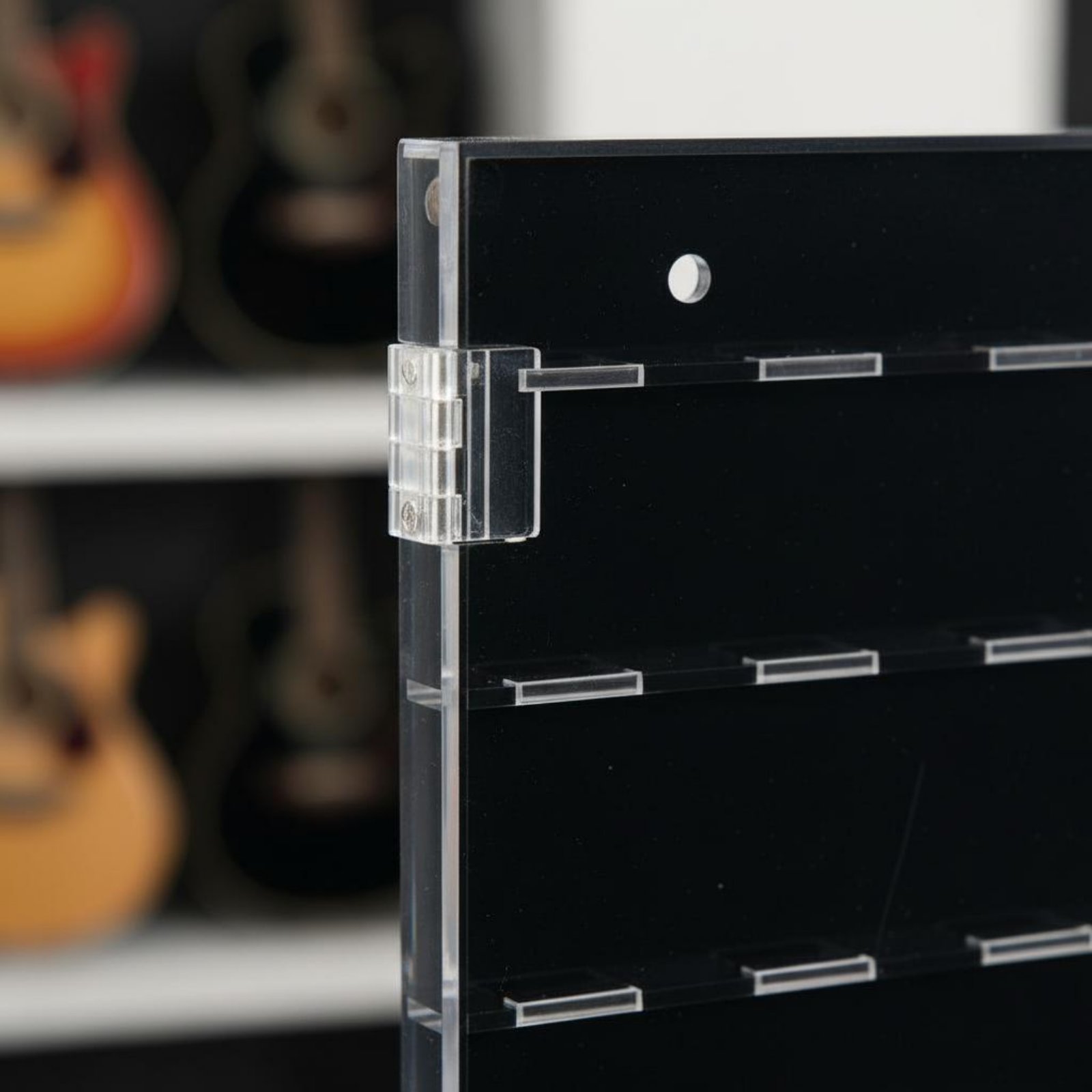 Display Case Acrylic - Espositore per plettri da chitarra in