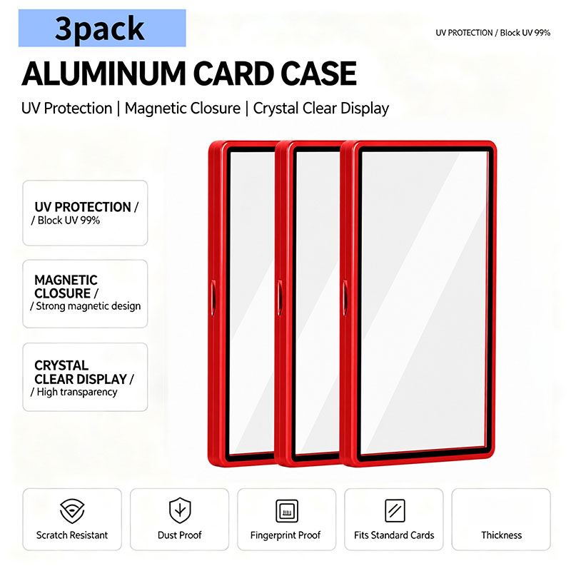3 custodie magnetiche per cart - Graded Card Display recensione e prezzo